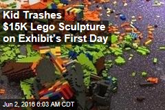 Kid Trashes $15K Lego Sculpture on Exhibit&rsquo;s First Day