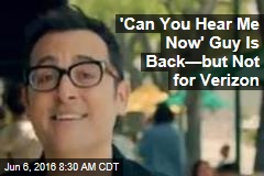 &#39;Can You Hear Me Now&#39; Guy Is Back&mdash;but Not for Verizon