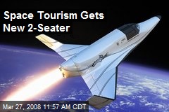 Space Tourism Gets New 2-Seater