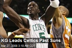 KG Leads Celtics Past Suns