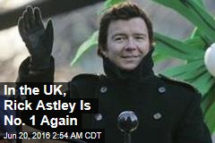 In the UK, Rick Astley Is No. 1 Again