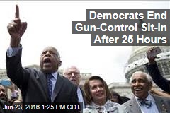 Democrats End Gun-Control Sit-In After 25 Hours