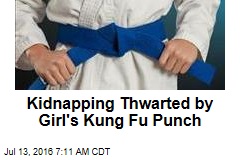 Kidnapping Thwarted by Girl&#39;s Kung Fu Punch