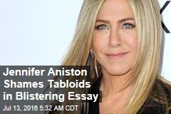 Jennifer Aniston Shames Tabloids in Blistering Post