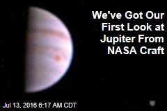 We&#39;ve Got Our First Look at Jupiter From NASA Craft