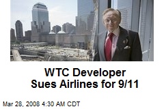 WTC Developer Sues Airlines for 9/11