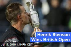 Henrik Stenson Wins British Open