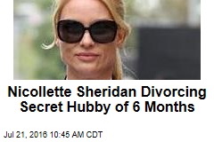 Nicollette Sheridan Divorcing Secret Hubby of 6 Months