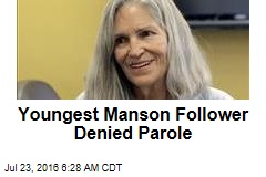 Youngest Manson Follower Denied Parole