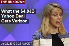 What the $4.83B Yahoo Deal Gets Verizon