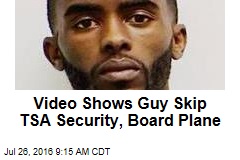 Video Shows Guy Skip TSA Security, Board Plane