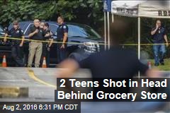 2 Teens Shot in Head Behind Grocery Store
