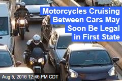 Motorcycles Cruising Between Cars May Soon Be Legal in First State