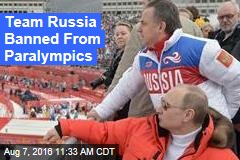 Team Russia Banned From Paralympics