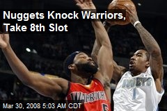 Nuggets Knock Warriors, Take 8th Slot
