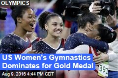 US Women&#39;s Gymnastics Dominates for Gold Medal