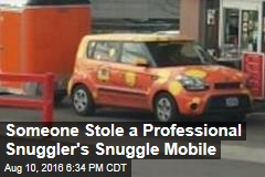 Someone Stole a Professional Snuggler&#39;s Snuggle Mobile
