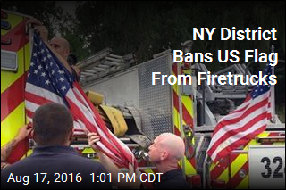 NY District Bans US Flag From Firetrucks