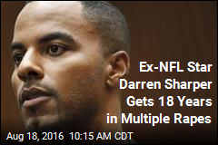 Ex-NFL Star Darren Sharper Gets 18 Years in Multiple Rapes