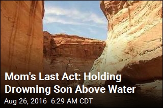 Mom&#39;s Last Act: Holding Drowning Son Above Water
