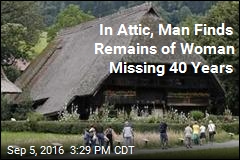 In Attic, Man Finds Remains of Woman Missing 40 Years
