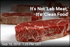 It&#39;s Not &#39;Lab Meat,&#39; It&#39;s &#39;Clean Food&#39;