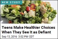 Teens Make Healthier Choices When They See It as Defiant