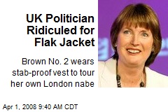 UK Politician Ridiculed for Flak Jacket