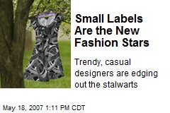 Small Labels Are the New Fashion Stars