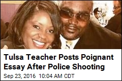 Tulsa Teacher Posts Poignant Essay After Police Shooting