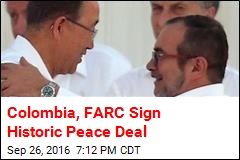Colombia, FARC Sign Historic Peace Deal