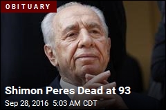 Shimon Peres Dead at 93
