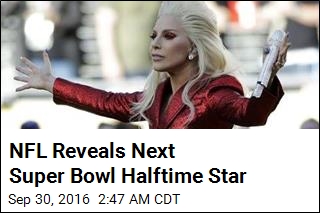 Lady Gaga to Headline Super Bowl Halftime Show