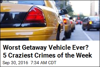 Worst Getaway Vehicle Ever? 5 Craziest Crimes of the Week