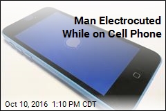 Man Electrocuted While on Cell Phone