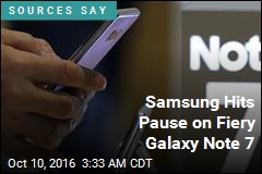 Samsung Pausing Galaxy Note 7 Production Amid Fire Issues