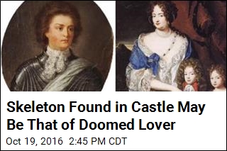 Skeleton Found in Castle May Be That of Doomed Lover