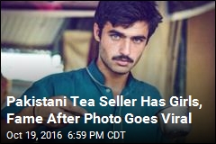 Pakistani Tea Seller Has Girls, Fame After Photo Goes Viral
