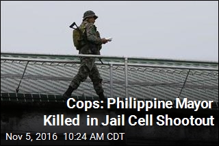 Philippine Cops: Drug-Linked Mayor Killed in Jail Shootout