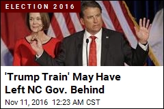 &#39;Trump Train&#39; May Have Left NC Gov. Behind