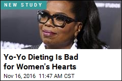Women Who Yo-Yo Diet Are Likelier to Suffer Heart Attacks