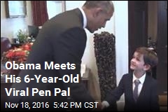 Obama Meets His 6-Year-Old Viral Pen Pal