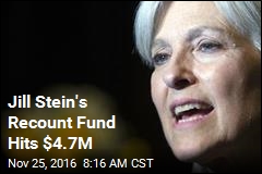 Jill Stein&#39;s Recount Fund Hits $4.7M