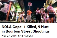 NOLA Cops: 1 Killed, 9 Hurt in Bourbon Street Shootings