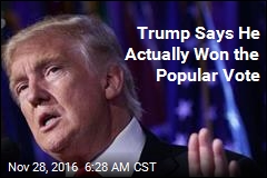 &#39;Millions&#39; of Illegal Voters Cost Trump Popular Vote, Says Trump
