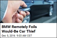 BMW Remotely Foils Would-Be Car Thief