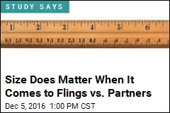 Size Does Matter When It Comes to Flings vs. Partners