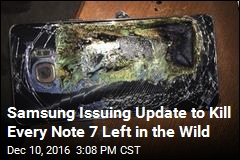 Samsung Issuing Update to Kill Every Note 7 Left in the Wild