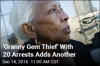 &#39;Granny Gem Thief&#39; With 20 Arrests Adds Another