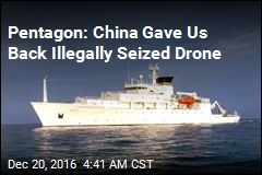 Pentagon Says China Has Returned Drone